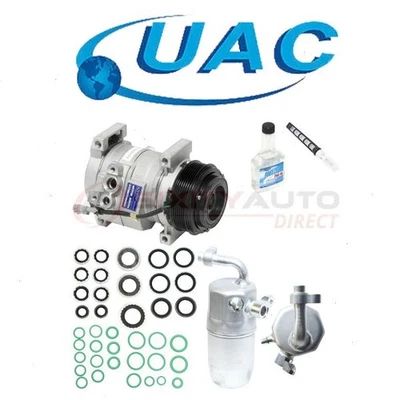 UAC AC Compressor & Component Kit for 2003 Chevrolet Silverado 2500 HD 6.6L ck Foto 1 de 4