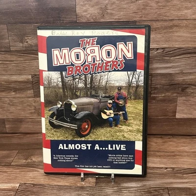 The Moron Brothers Almost A Live DVD Used Comedy Bluegrass Country Music - Image 1 of 4