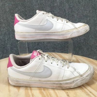 Nike Zapatos Jóvenes 6 Niñas Corte Legado Zapatillas bajas Blanco Rosa DA5380-116 Foto 1 de 4