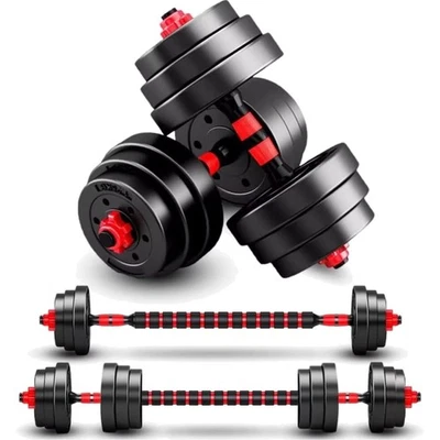Dumbbell Sets Adjustable Iron Weight Compact Home Gym Equipment - Image 1 of 4