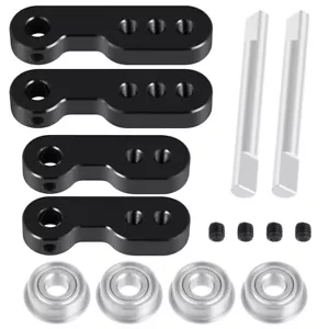 FLYXM 1Set para TAMIYA 1/10 Clod Buster 4x4×4 RC Coche Alum Servodirección Soportes - Imagen 1 de 6
