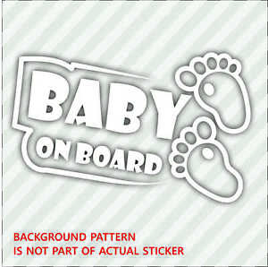 BABY ON BOARD CHILD STICKER DECAL CAR SIGN MADE USA (buy 2 GET 3rd FREE!!!)