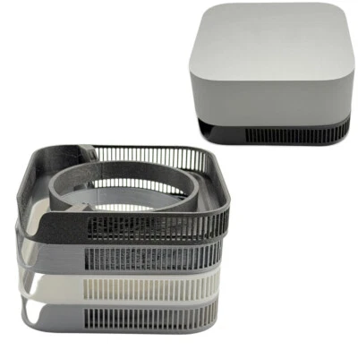 3D Printed Dustproof Base for Mac Mini M4 2024 Anti Slip Bracket cooling base - Image 1 of 4