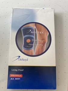 Deroyal Knee Support Open Patella New Size XSmall Knee Pain Brace StabilitySport - Picture 1 of 4