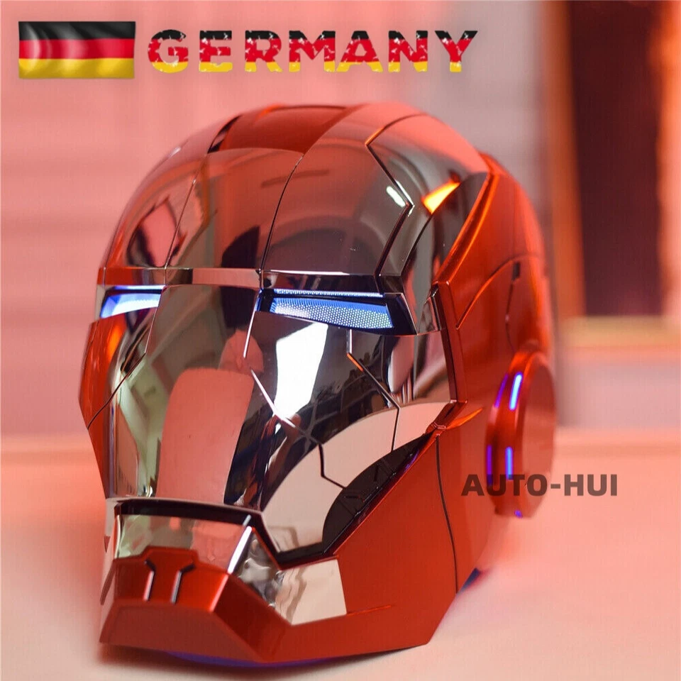 AUTOKING Iron Man Helm MK5 Vollautomatisch Voicecontrol Versand aus Deutschland 2.0 DE