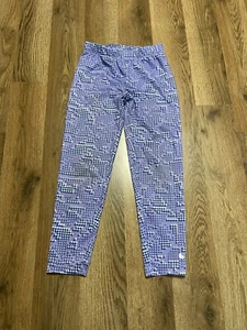 Nike Pants, Girl's Size Large, Purple Blue White, Leggings, Pull On - Picture 1 of 10
