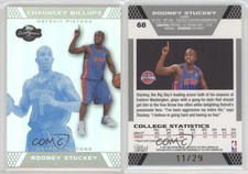 2007 Co-Signers Silver Blue Foil /29 Rodney Stuckey Chauncey Billups Rookie RC