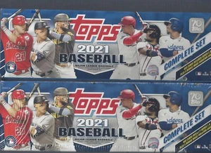 Topps 2021 Factory Sealed Retail Complete Baseball Set (Two Set Lot) - Bild 1 von 1