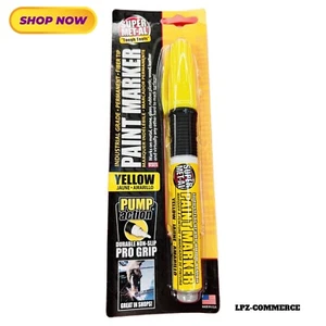 Marcatore a base olio con punta in fibra SUPER MET-AL. VENDITORE USA!!️🇺🇸 - Foto 1 di 2