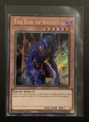 The End of Anubis - BLTR-EN052 - Secret Rare - 1st Edition - Yugioh TCG - Image 1 of 3