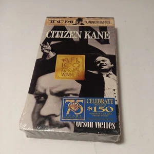 NEW SEALED VHS Orson Welles CITIZEN KANE from the 1941 RKO Radio Pictures 1996 - Imagen 1 de 2
