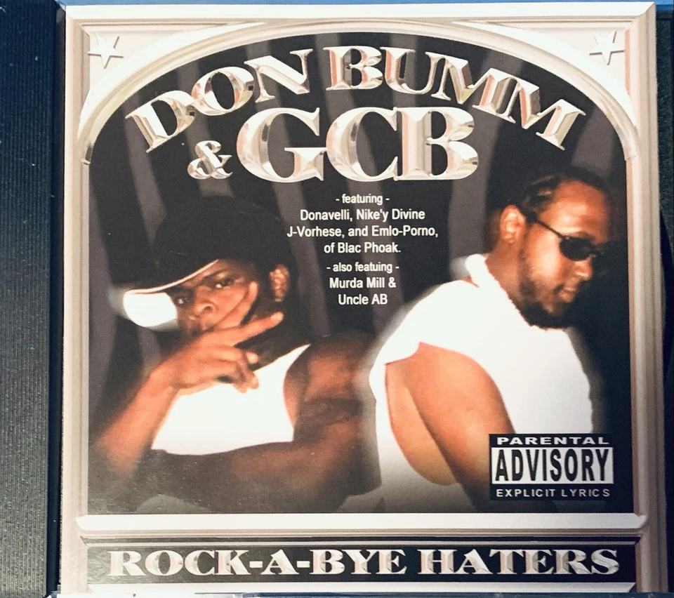 DON BUMM & GCB / Rock-A-Bye Haters  2002  Alabama G-Funk GANGSTA RAP  G-RAP rare Foto 1 de 3