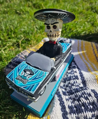 2023 Albuquerque Isotopes Sugar Skull Low Rider SGA Bobble Bobblehead Figure 7-1 Cover