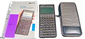 Calculadora científica expandible Hewlett Packard HP 48SX con estuche y manual - Imagen 1 de 18