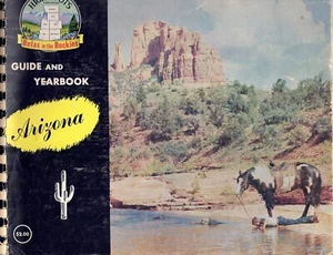 Arizona High Spots, Tourist Guide and Yearbook, 1950's. Spiral Binding - Imagen 1 de 11