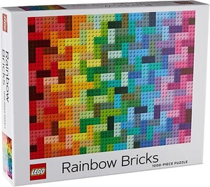 Lego Rainbow Bricks Puzzle - Picture 1 of 1