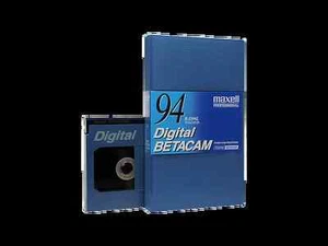 MAXELL DIGITAL BETACAM 94 MIN. LG. 10 PK $19,95 CINTA EA - Imagen 1 de 1