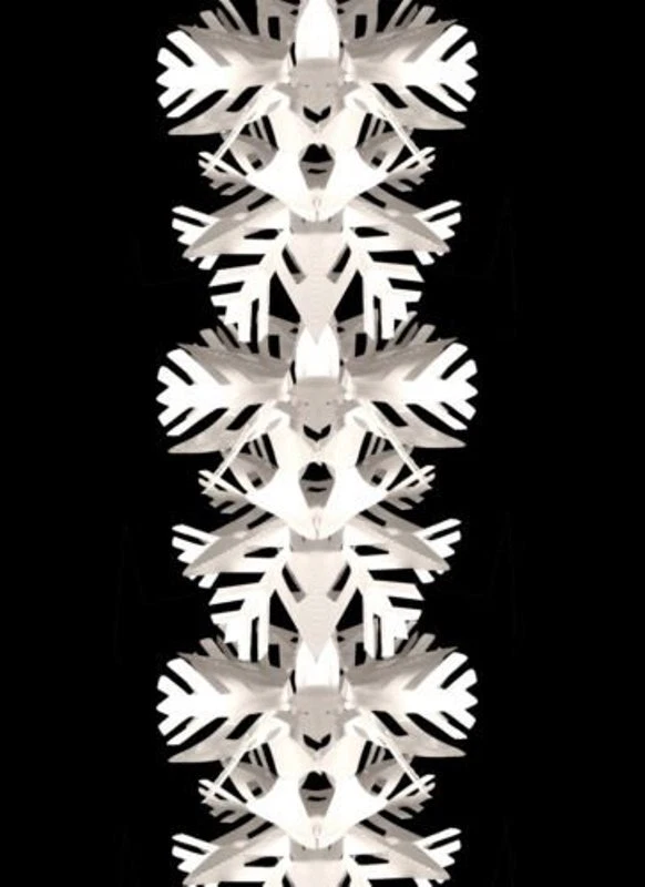 DAVIES PRODUCTS 9ft White Snowflake Garland Decoration For Frozen Themed Parties (DP85)