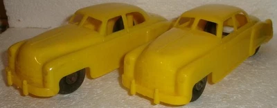 MARX TOYS estireno 2x 1948 Cadillac serie 62 para transporte automático con ruedas de madera Foto 1 de 4