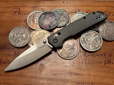 Rodamientos KVT punta lanza KERSHAW IRIDIUM D2 DuraLock ¡EXCELENTE! Foto 1 de 4