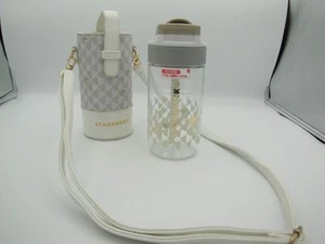 Botella para sorber Starbucks 2021 China escamas de pescado Kambukka 14 oz con correa - Imagen 1 de 11