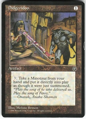 Didgeridoo R Homelands HML Artifact Regular MTG MP - Image 1 of 2