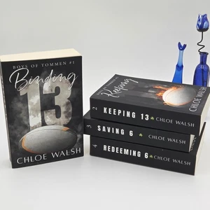 Boys of Tommen Series 1-4 Chloe Walsh Alternative Indie Cover OOP Black Rugby - Bild 1 von 8
