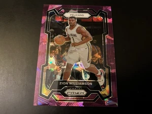 2023-24 Panini Prizm Purple Ice Prizm #27 Zion Williamson 140/149 Pelicans - Foto 1 di 2