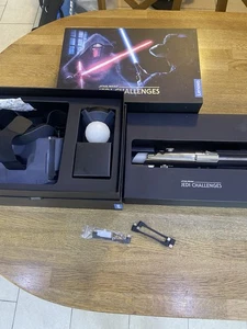 Star Wars Jedi Challenges Lenovo Lightsaber Game Incomplete - Picture 1 of 5