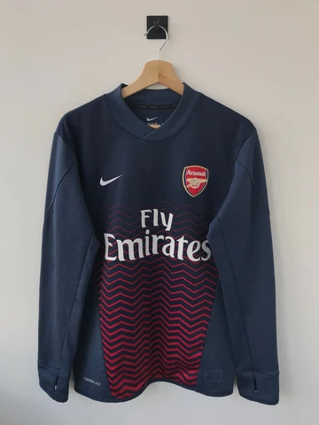 ARSENAL LONDON 2013/2014 TRAINING FOOTBALL PULLOVER SWEATSHIRT THERMA FIT NIKE Cover