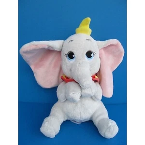 Disney Baby Dumbo Plüschtier mit gelber Mütze & rotem Kragen - Bild 1 von 7