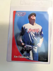 1998 JIM EDMONDS - Scheda formazione iniziale - CALIFORNIA ANGELS - Foto 1 di 1