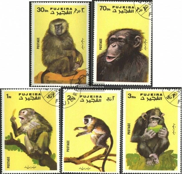 Fujeira 786A-790A (compl.edición) usado 1971 monos - Imagen 1 de 1