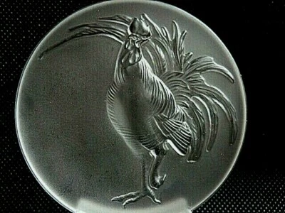 PISAPAPELES CRISTAL LALIQUE GALLO como TROFEO aprox.8cmH 6,5cmL NUEVO+CAJA ESTADO Foto 1 de 4
