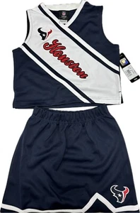 Houston Texans Embroidered Cheerleader Cheer Uniform w Tags Pick Size New - Picture 1 of 2