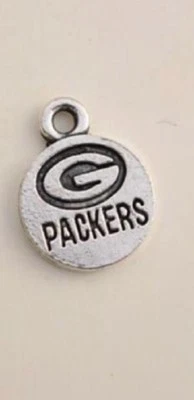 Collar de plata esterlina FÚTBOL EMPACADORES colgante hombres mujeres encanto CAJA DE REGALO GRATIS Foto 1 de 4