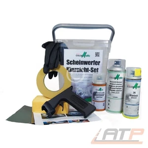 COLORMATIC SCHEINWERFER KLARSICHT SET REINIGUNGS PUTZ REPARATUR SET KIT - Bild 1 von 4