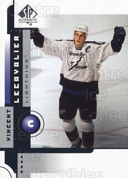 2001-02 SP Authentic #80 Vincent Lecavalier - Image 1 of 1
