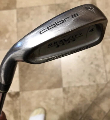 KING COBRA Gravity Back 4 Iron COBRA S Flex Golf Club Cobra Grip LEFT Handed - Image 1 of 4
