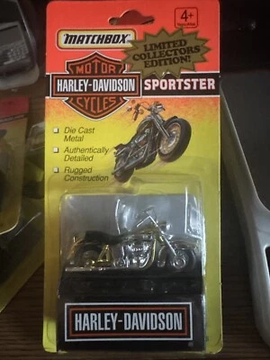 Matchbox Harley Davidson Sportster (1993) - Gold Brand New Vintage - Image 1 of 2