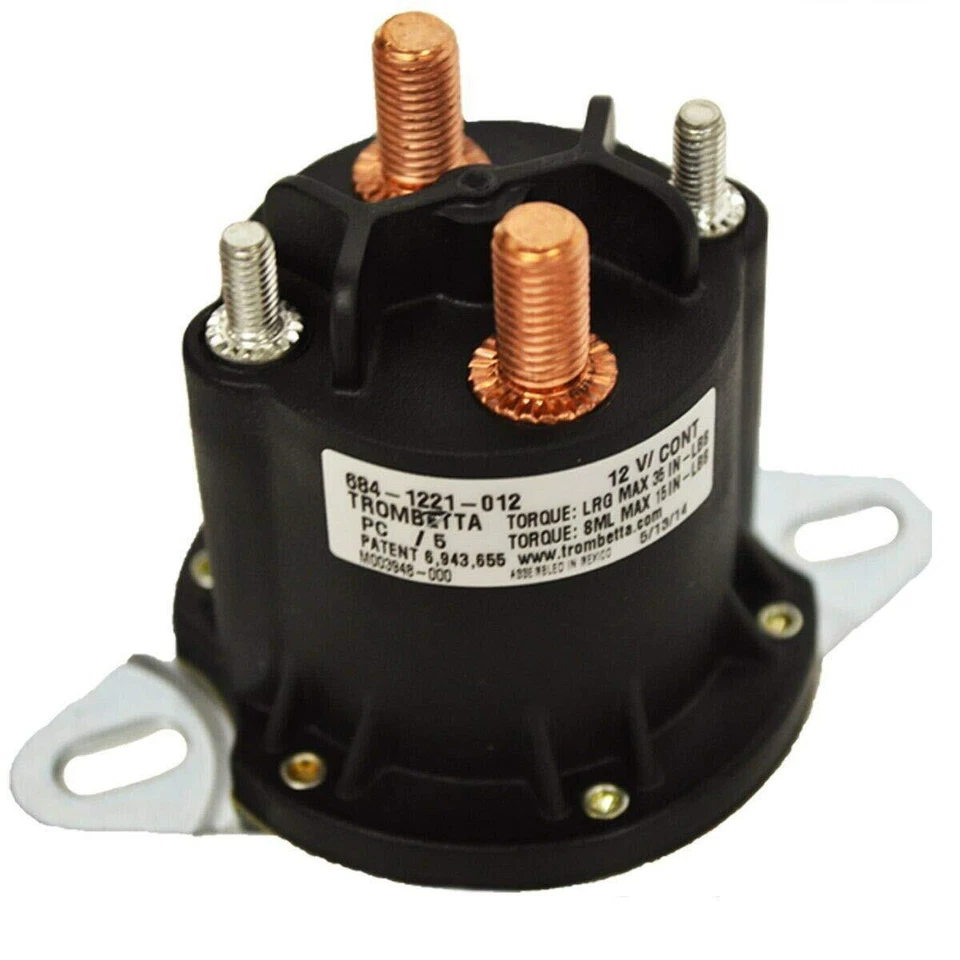 Snow Plow Motor Relay Solenoid For Snowplow 56131K W56134 W56131K Plow - Image 1 of 1