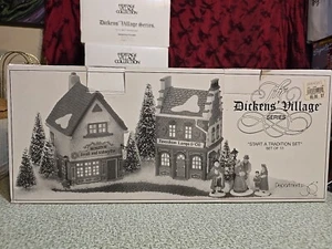Heritage Village Collection Dickens Village Start a Tradition Complete Set Of 13 - Picture 1 of 23