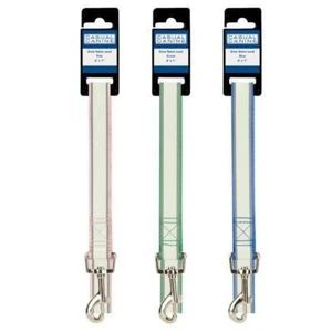 Dog Leads Glow Reflective Durable Safety For Night Walks - Choose Size & Color - Picture 1 of 11