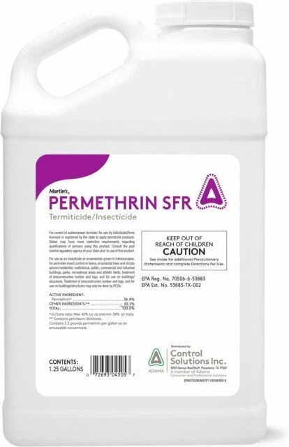 Martin's Permethrin SFR Liquid Termiticide Insecticide, 1.25 Gallons
