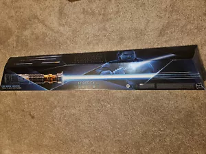 ๐ Hasbro Star Wars Obi-Wan Kenobi Black Force FX Elite Lightsaber SEALED NEW - Picture 1 of 10