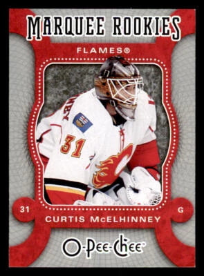 2007-08 O-Pee-Chee #514 Curtis McElhinney RC - Image 1 of 2