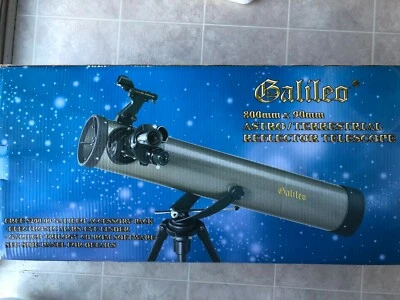 Telescopio reflector astro/terrestre Galileo FS-90 800 mm x 90 mm Foto 1 de 2