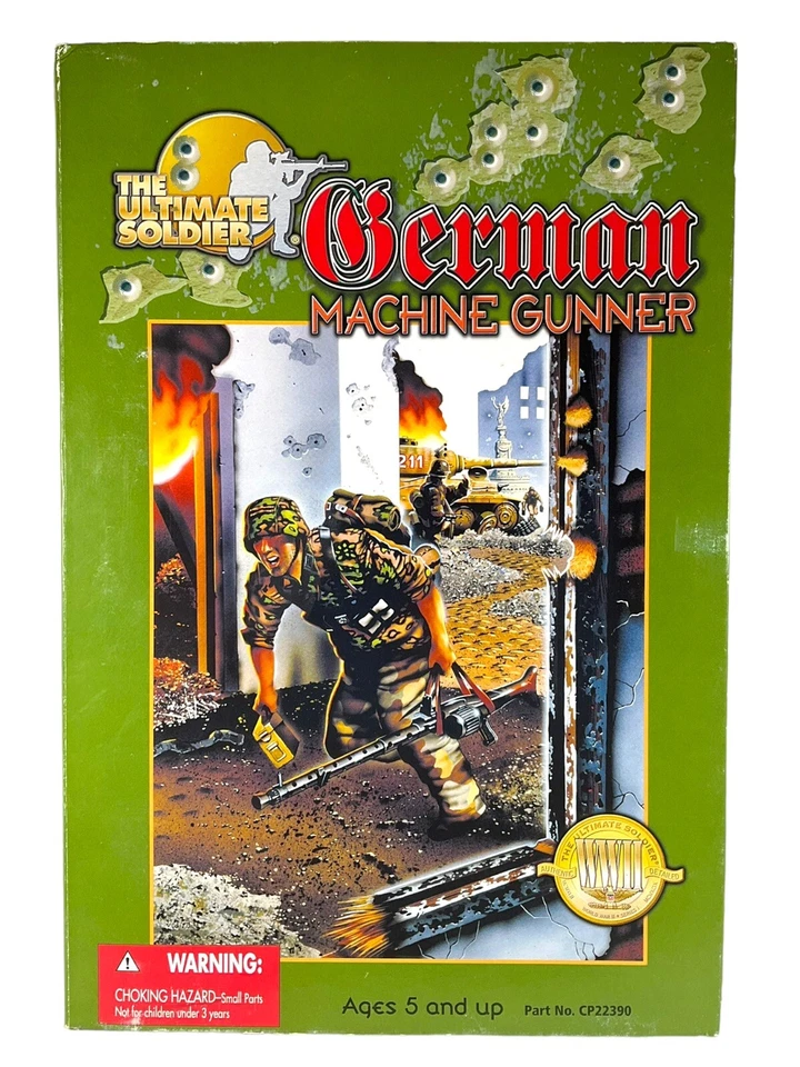 Unopened 21st Century Toys Ultimate Soldier Geman Machine Gunner