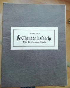 Le Chant de la Cloche SCHILLER ill René BERTI éd Laville 1927 n° 705 - Picture 1 of 9