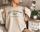 Rose Apothecary Sweatshirt, Rose Apothecary Hoodie, Handcrafted with Care